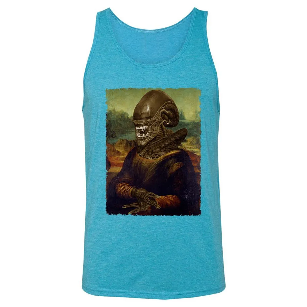 Unisex Jersey Tank - EEFNR9LU - Aqua Triblend - 3