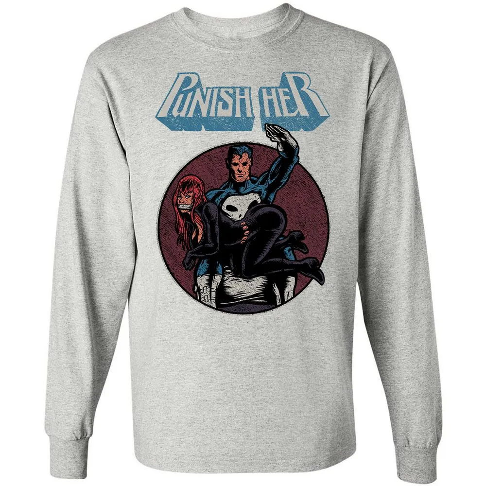 Long Sleeve T-Shirt - E3T97BMD - Ash - 7
