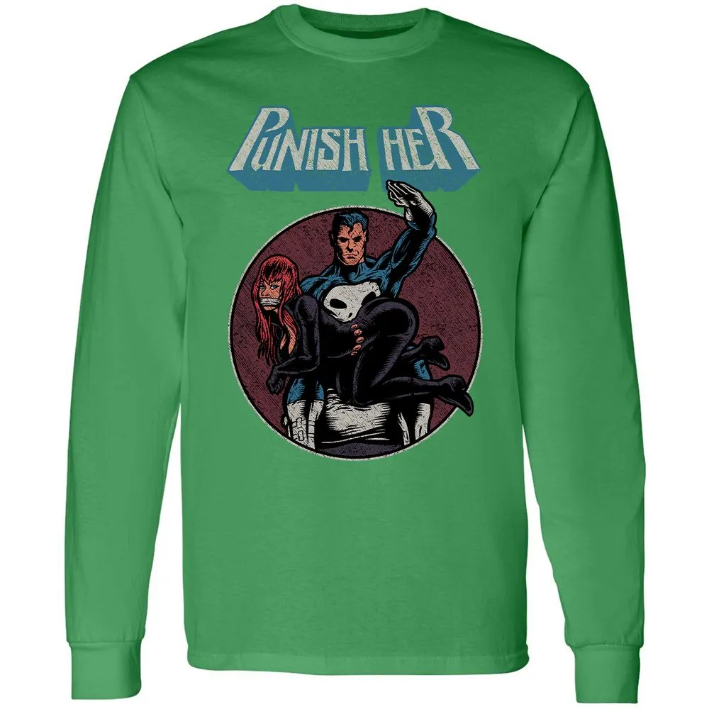 Long Sleeve T-Shirt - E3T97BMD - Irish Green - 10