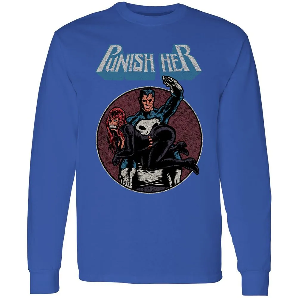 Long Sleeve T-Shirt - E3T97BMD - Royal - 8