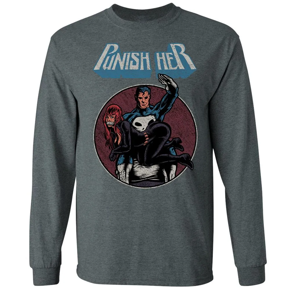 Long Sleeve T-Shirt - E3T97BMD - Dark Heather - 15