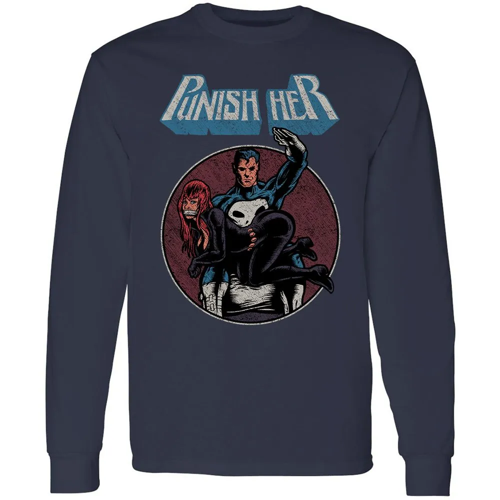 Long Sleeve T-Shirt - E3T97BMD - Navy - 2