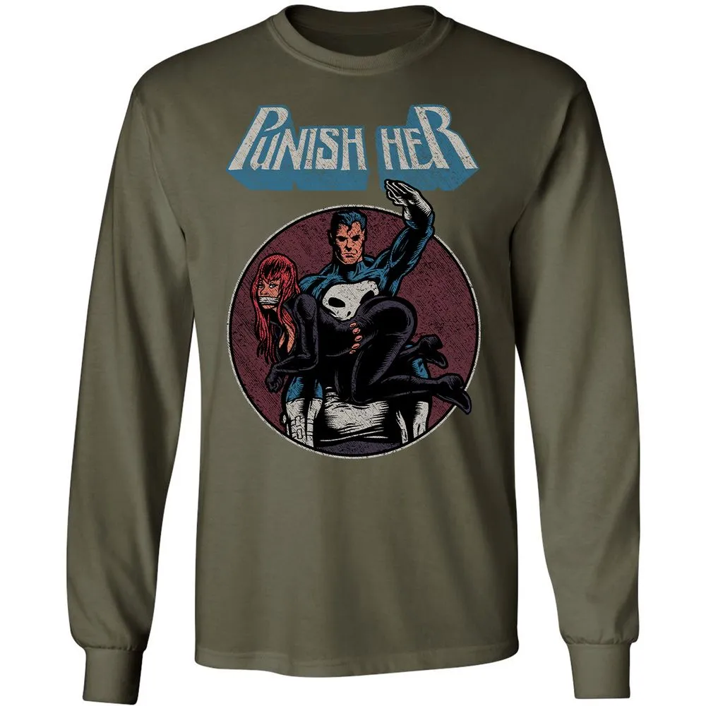 Long Sleeve T-Shirt - E3T97BMD - Military Green - 16