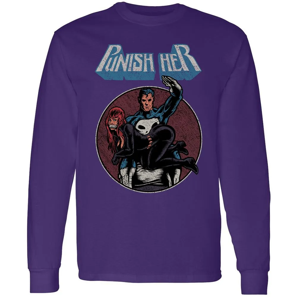 Long Sleeve T-Shirt - E3T97BMD - Purple - 13
