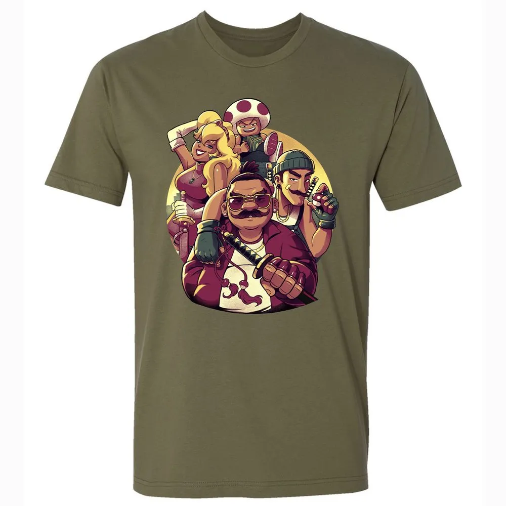 Premium Unisex T-Shirt - ZS87A9HY - Military Green - 5