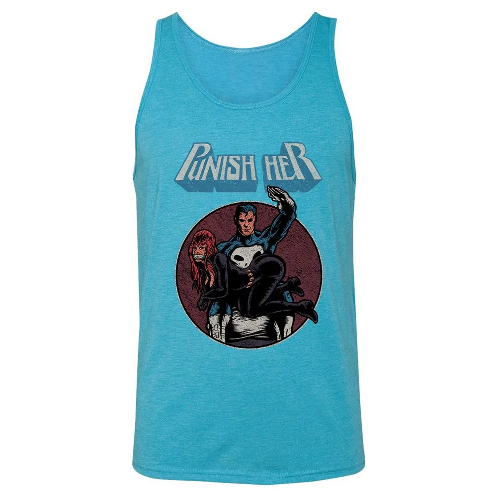 Unisex Jersey Tank - 79Q4UTQP - Aqua Triblend - 3