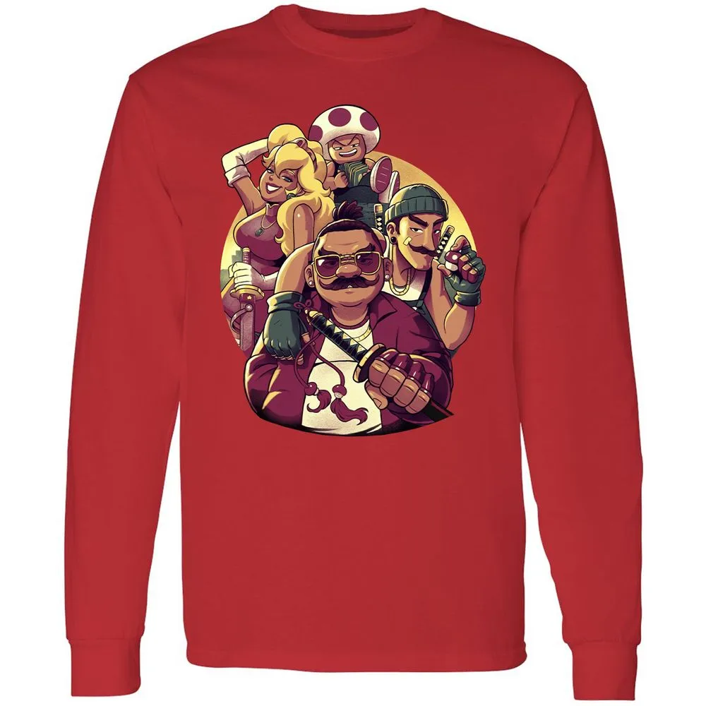 Long Sleeve T-Shirt - 2E2PHC8T - Red - 14