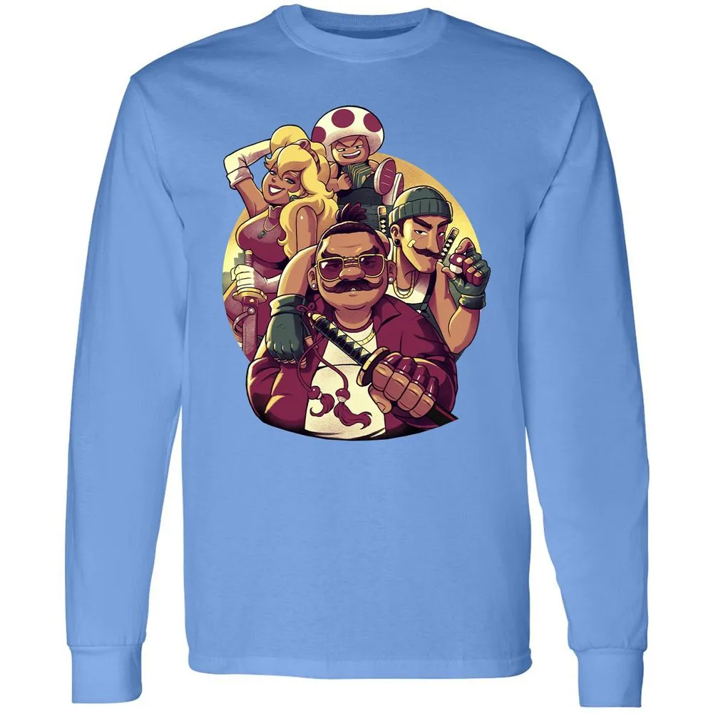 Long Sleeve T-Shirt - 2E2PHC8T - Carolina Blue - 12