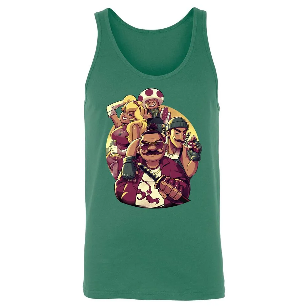 Unisex Jersey Tank - UDQEB1JH - Kelly - 9