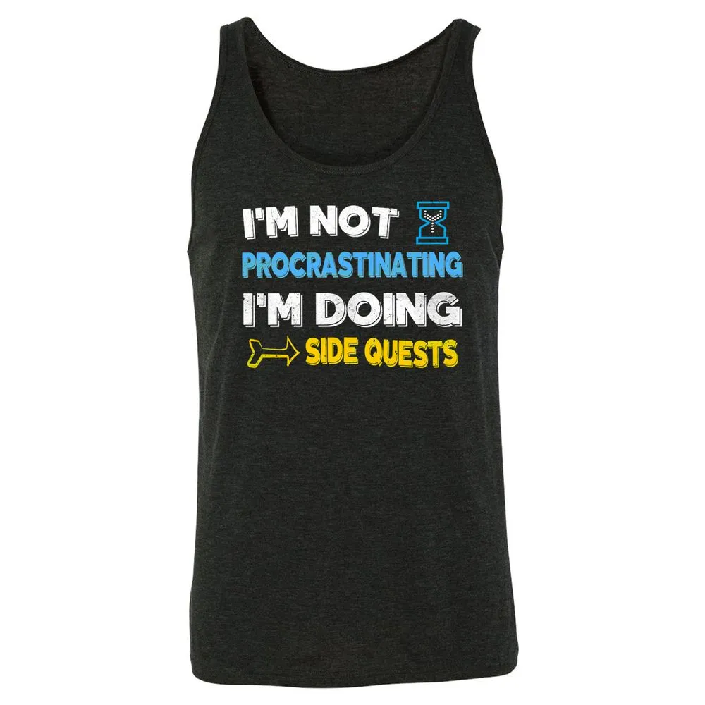 Unisex Jersey Tank - HTF99HMG - Charcoal Black Triblend - 5
