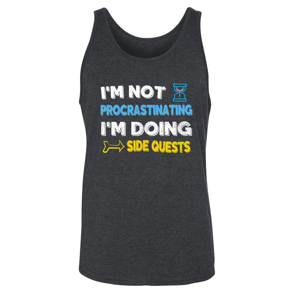 Unisex Jersey Tank - HTF99HMG - Dark Grey Heather - 6