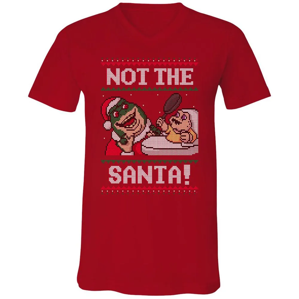 Unisex V-Neck T-Shirt - KKSFPPN3 - Red - 3
