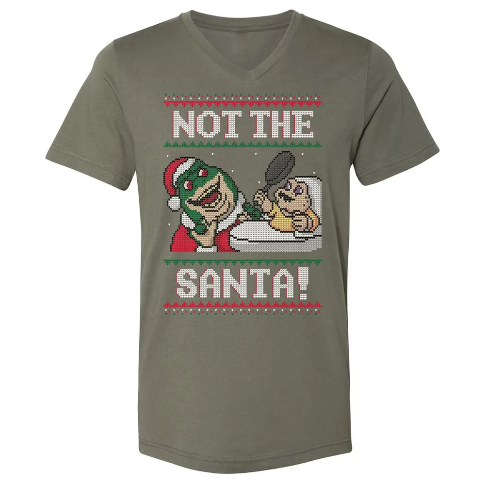 Unisex V-Neck T-Shirt - KKSFPPN3 - Military Green - 10
