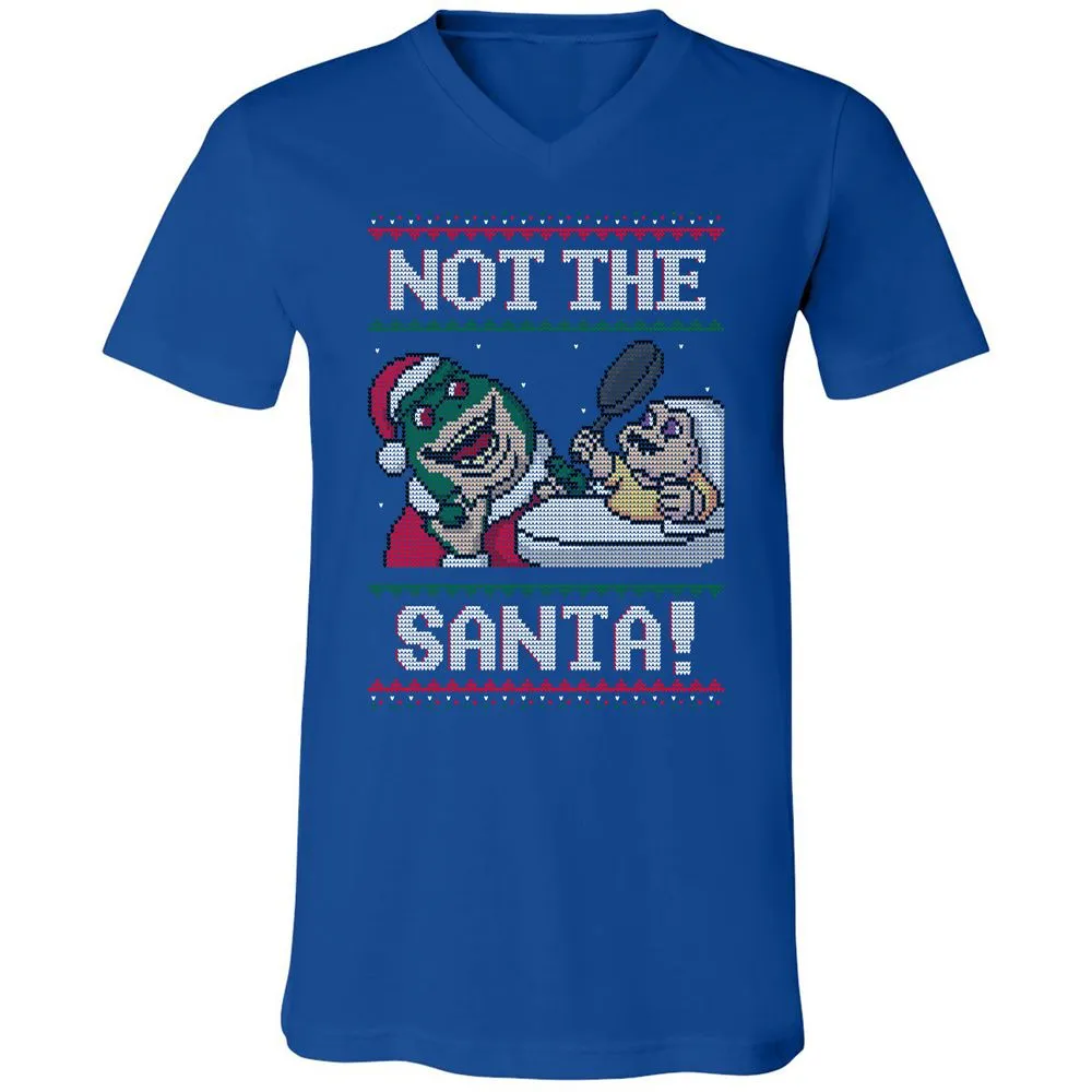 Unisex V-Neck T-Shirt - KKSFPPN3 - True Royal - 4