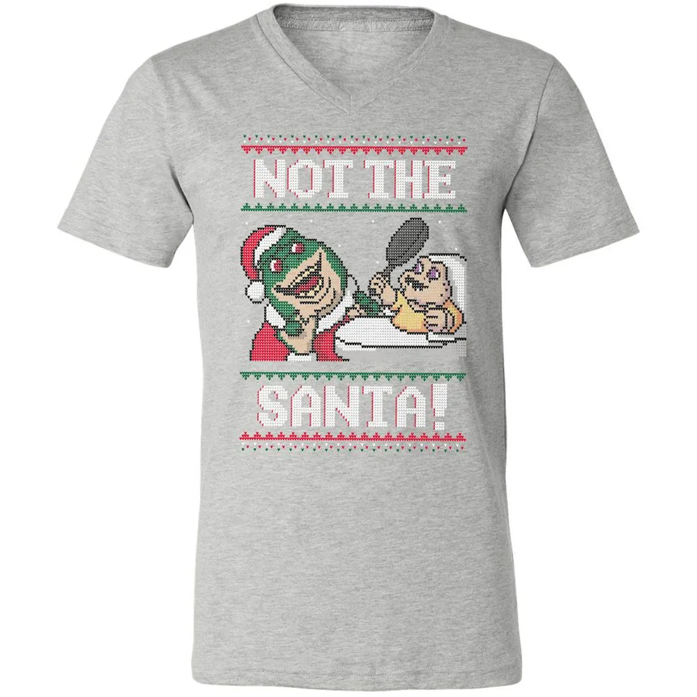 Unisex V-Neck T-Shirt - KKSFPPN3 - Athletic Heather - 7