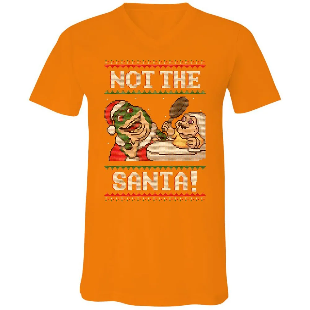 Unisex V-Neck T-Shirt - KKSFPPN3 - Orange - 11