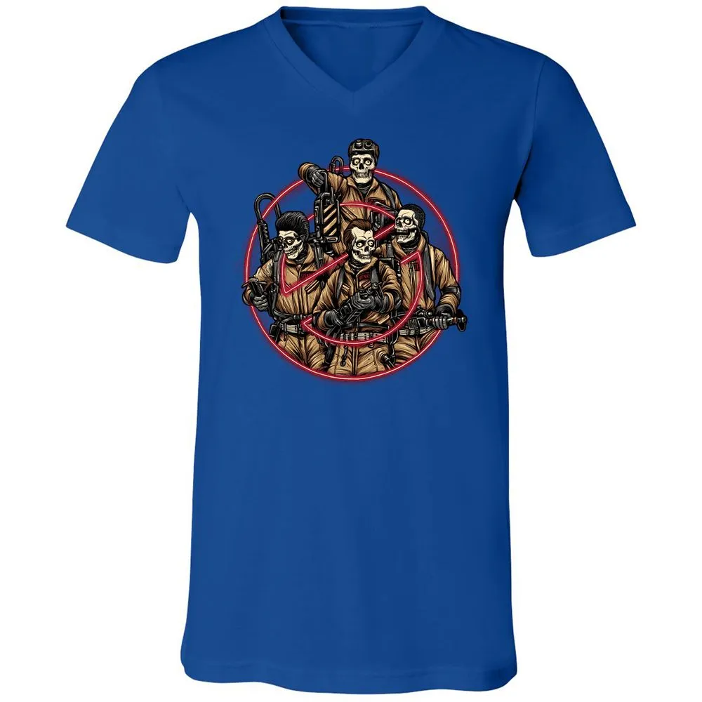 Unisex V-Neck T-Shirt - STEKUBZJ - True Royal - 4