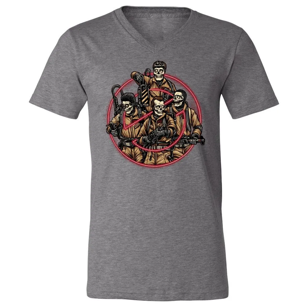 Unisex V-Neck T-Shirt - STEKUBZJ - Deep Heather - 13