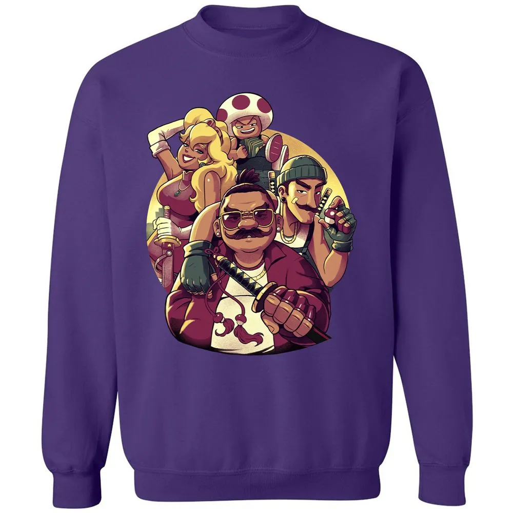 Classic Unisex Sweatshirt - MBCTPFEP - Purple - 6