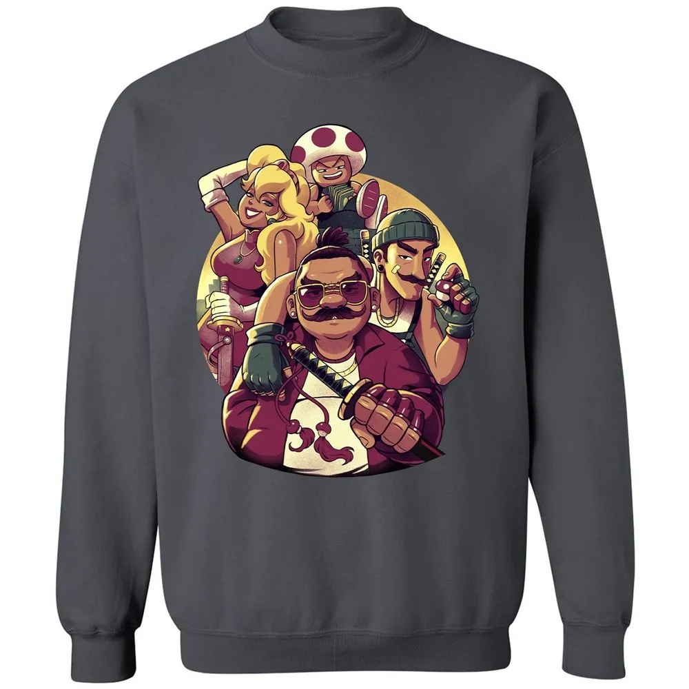 Classic Unisex Sweatshirt - MBCTPFEP - Charcoal - 7