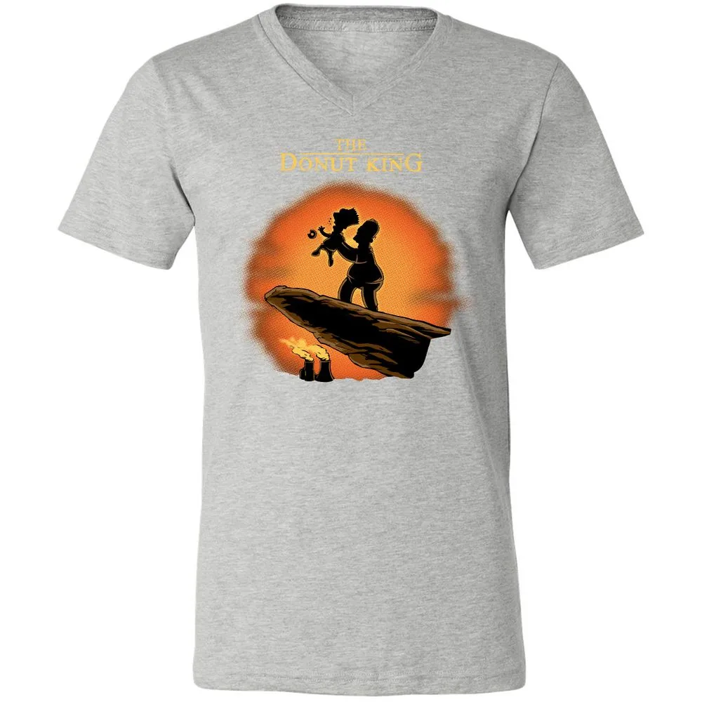 Unisex V-Neck T-Shirt - UKW2X34Z - Athletic Heather - 7