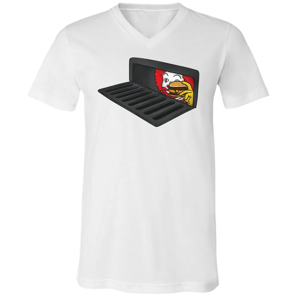 Unisex V-Neck T-Shirt - A3PUSTXR - White - 5