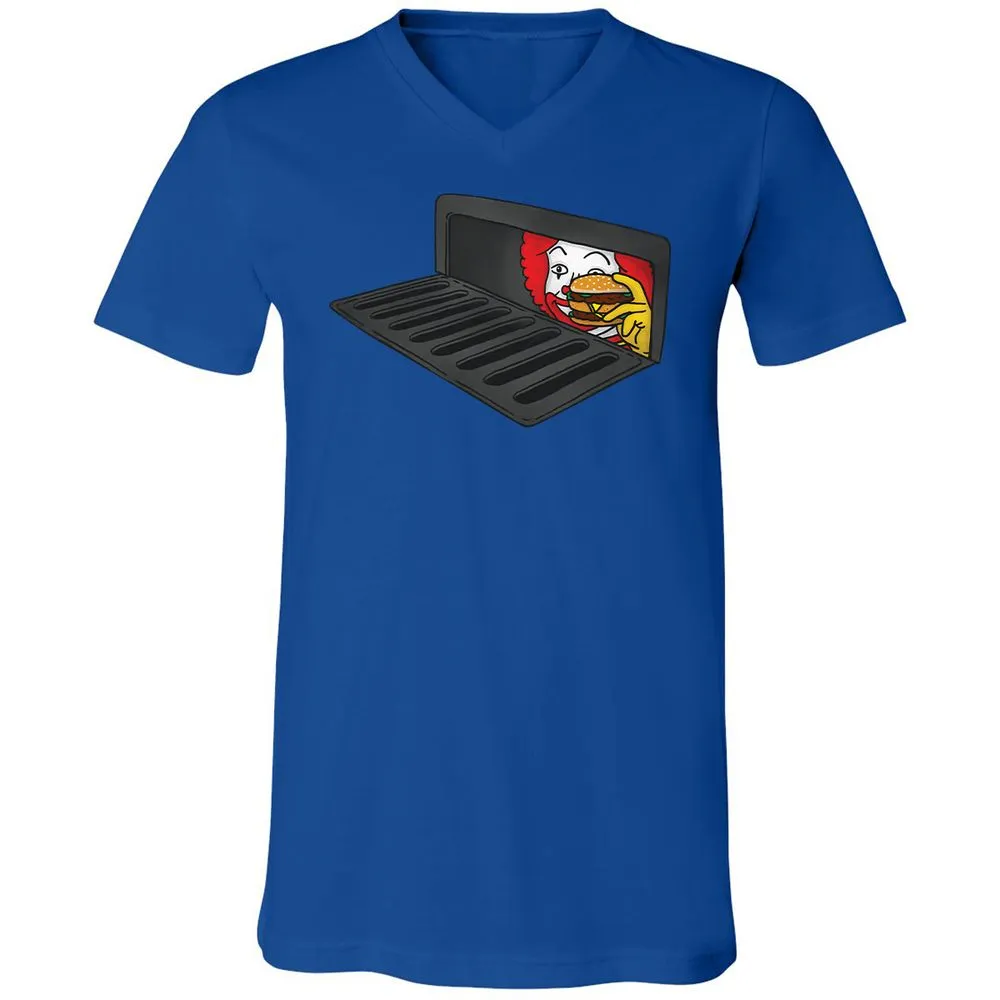 Unisex V-Neck T-Shirt - A3PUSTXR - True Royal - 4