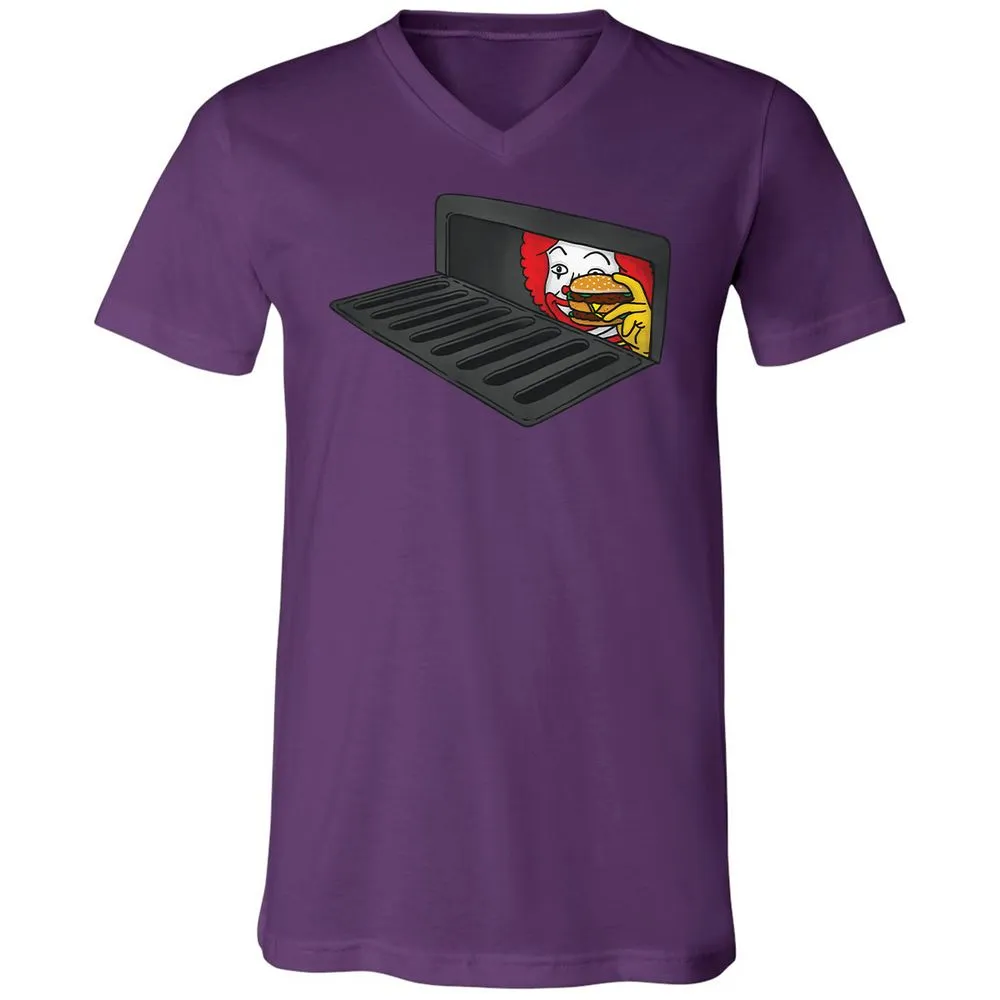 Unisex V-Neck T-Shirt - A3PUSTXR - Team Purple - 9