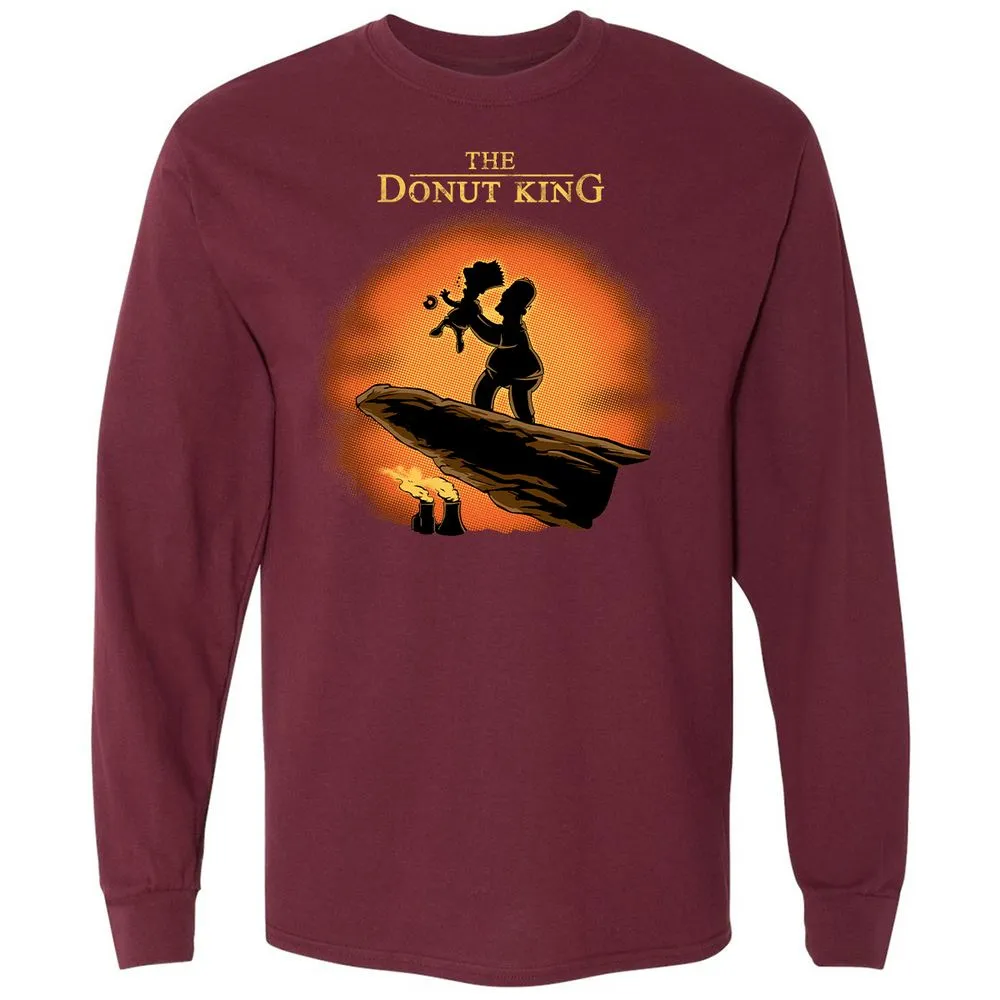 Long Sleeve T-Shirt - 1VLDTJDC - Maroon - 11
