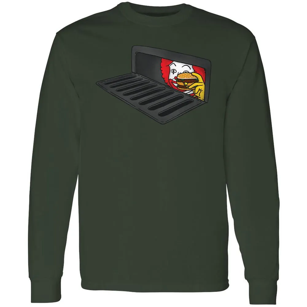 Long Sleeve T-Shirt - 7VK4F5W1 - Forest Green - 4