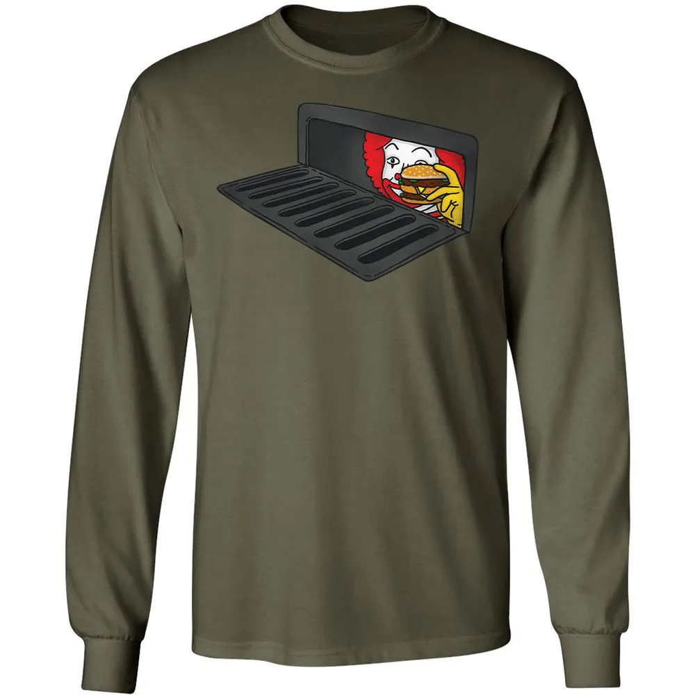 Long Sleeve T-Shirt - 7VK4F5W1 - Military Green - 16