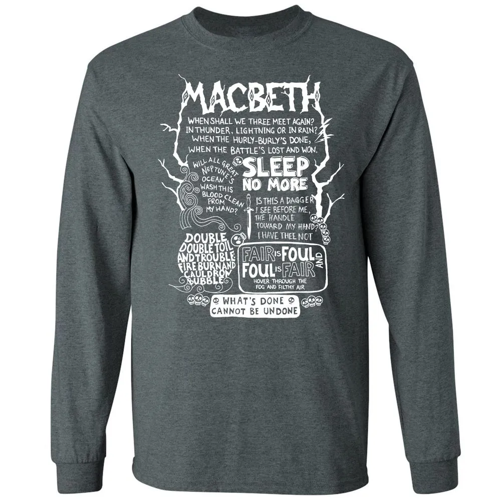 Long Sleeve T-Shirt - H32S8TK7 - Dark Heather - 15