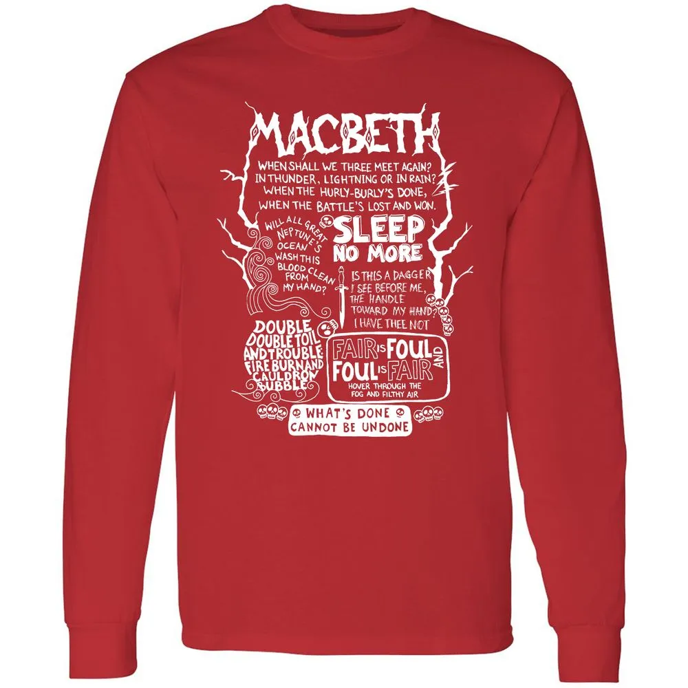 Long Sleeve T-Shirt - H32S8TK7 - Red - 14