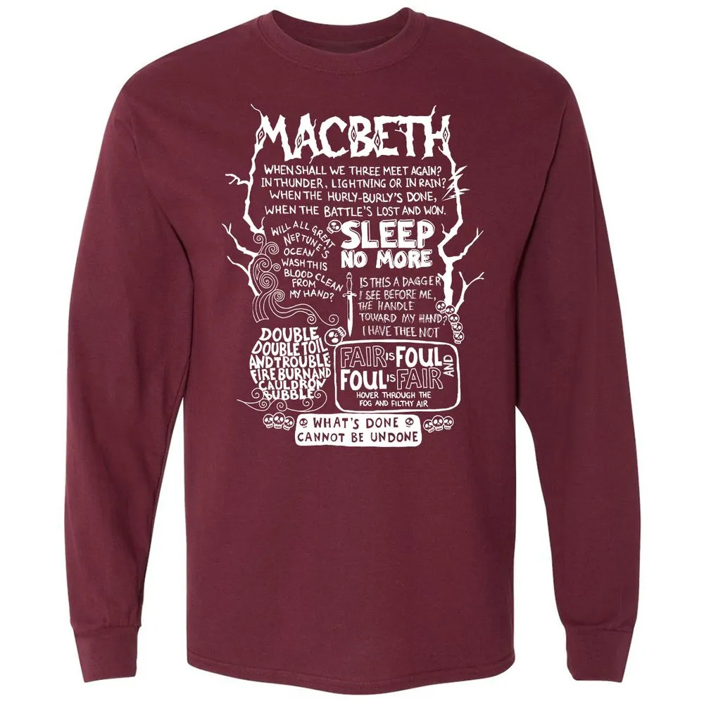 Long Sleeve T-Shirt - H32S8TK7 - Maroon - 11