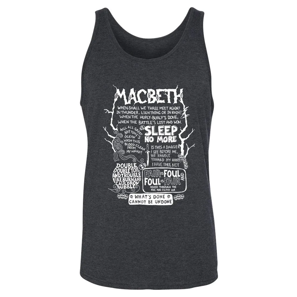 Unisex Jersey Tank - RADNU5DH - Dark Grey Heather - 6