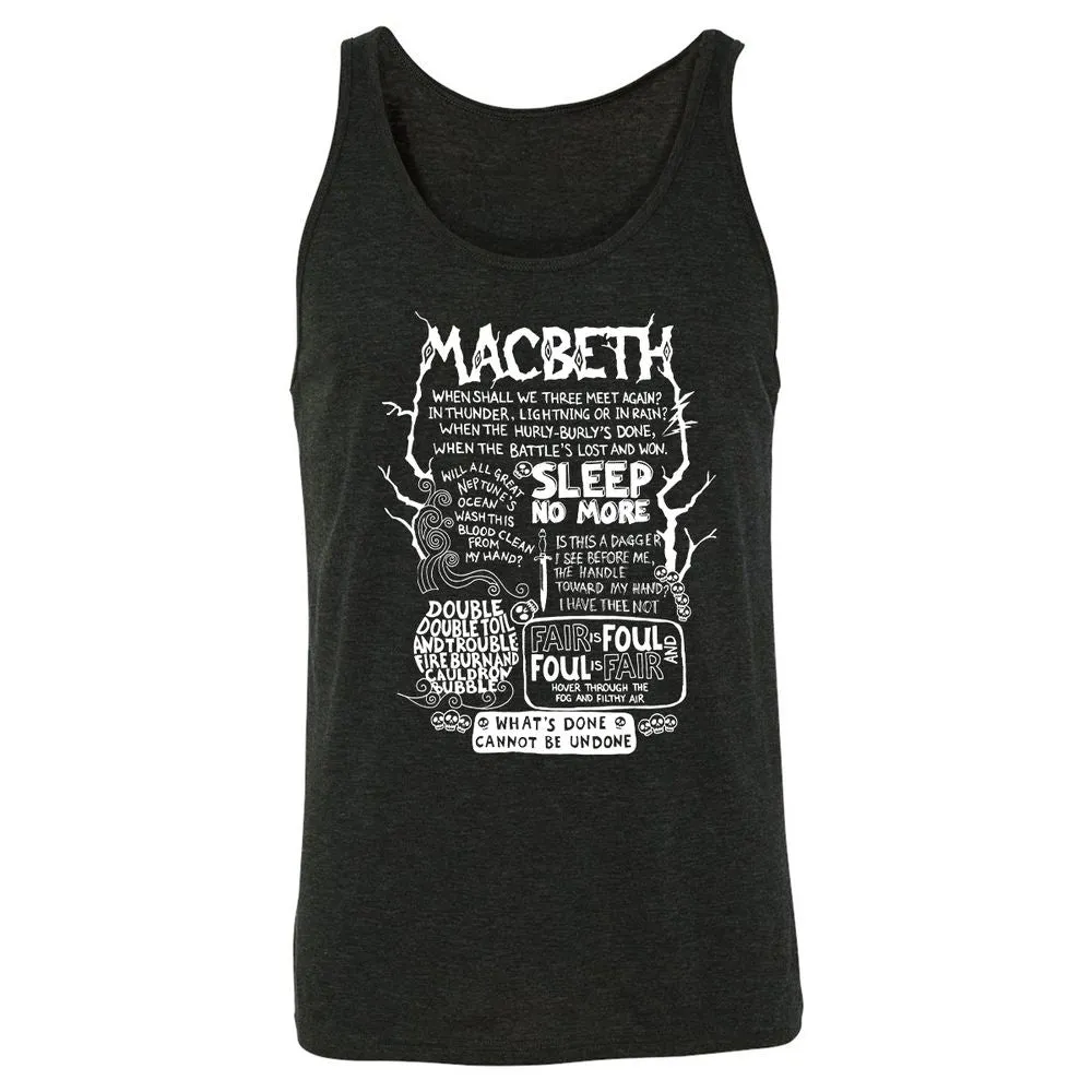 Unisex Jersey Tank - RADNU5DH - Charcoal Black Triblend - 5