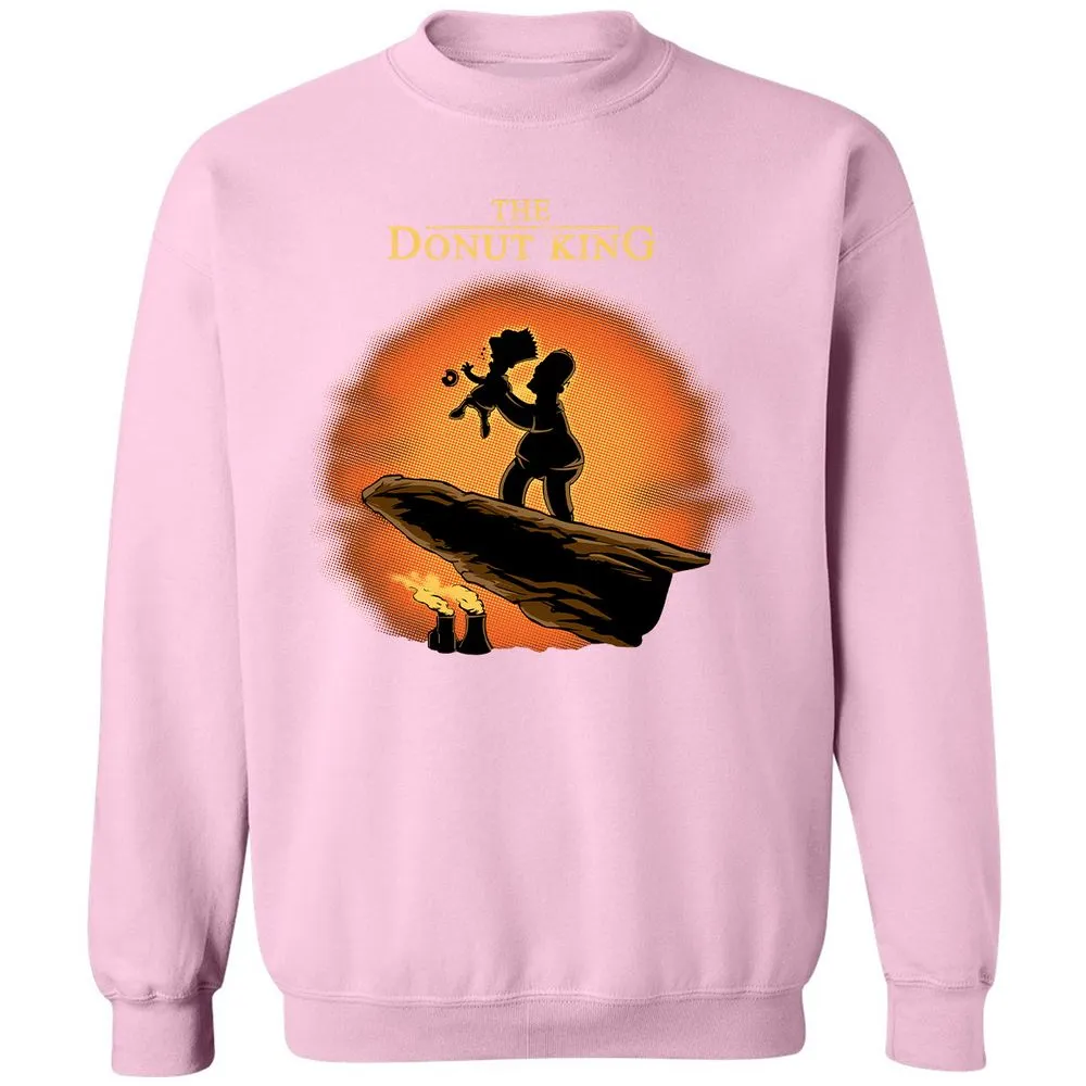 Classic Unisex Sweatshirt - TQQQQMCD - Light Pink - 3