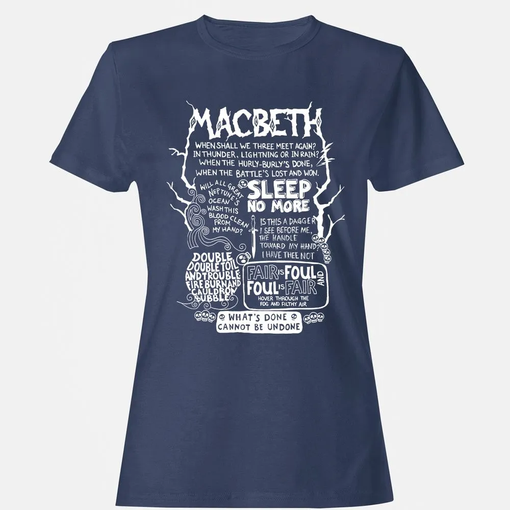 Women's T-Shirt - 3WA4VR1Q - Navy - 10