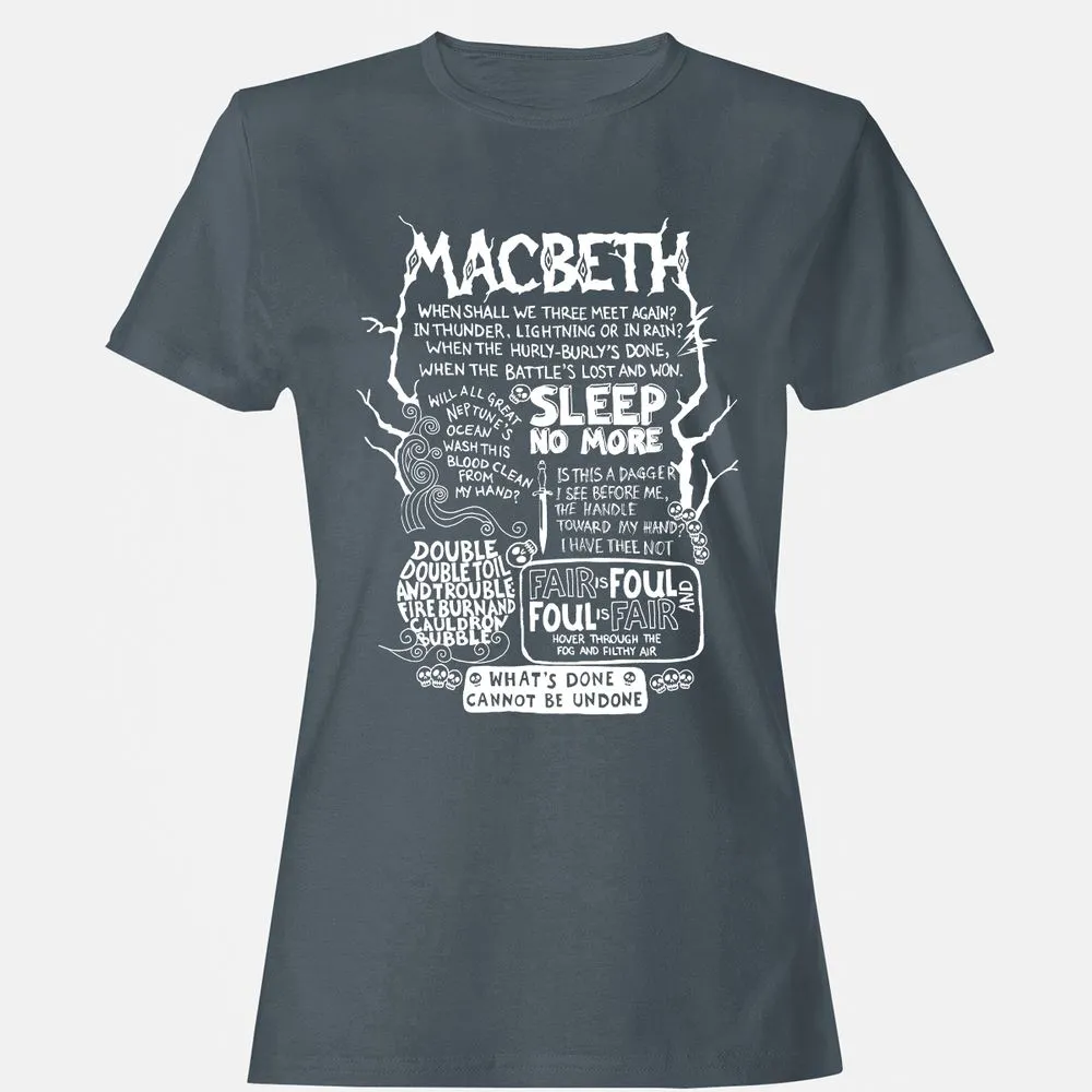 Women's T-Shirt - 3WA4VR1Q - Charcoal - 3