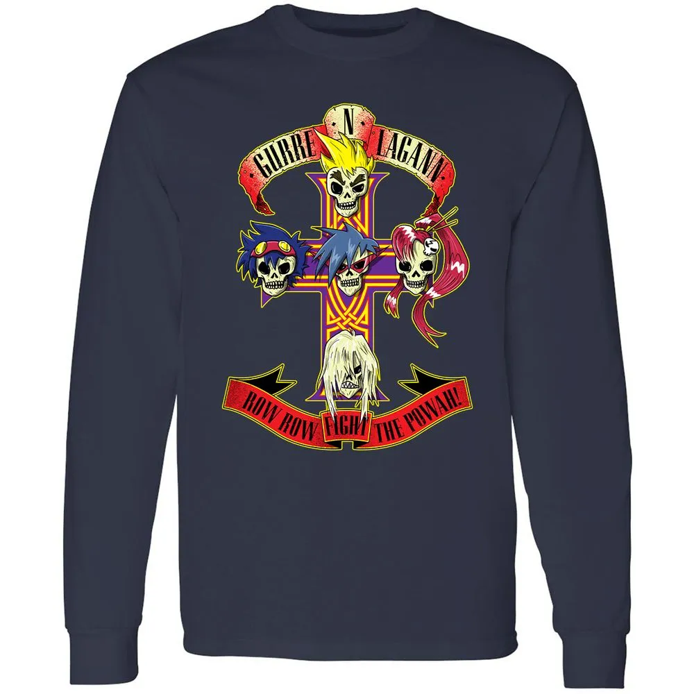 Long Sleeve T-Shirt - 634Y52TY - Navy - 2