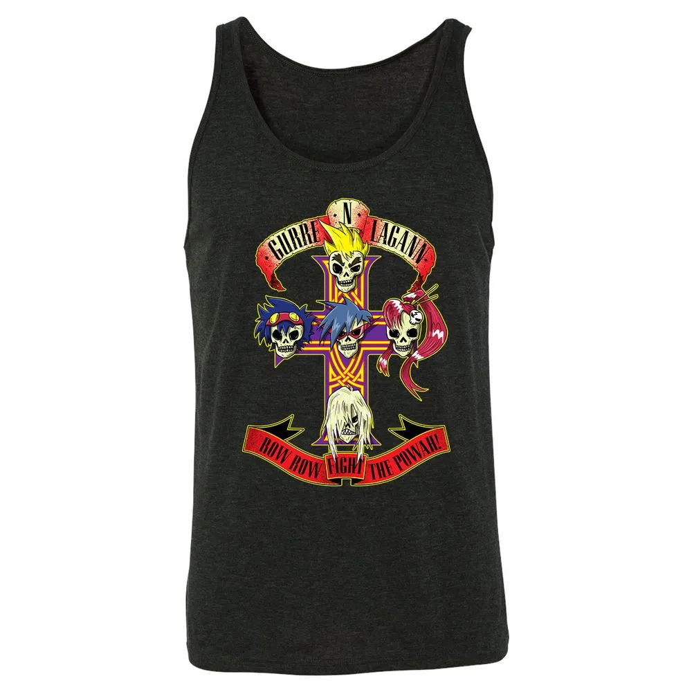 Unisex Jersey Tank - 1MRS4R6V - Charcoal Black Triblend - 5