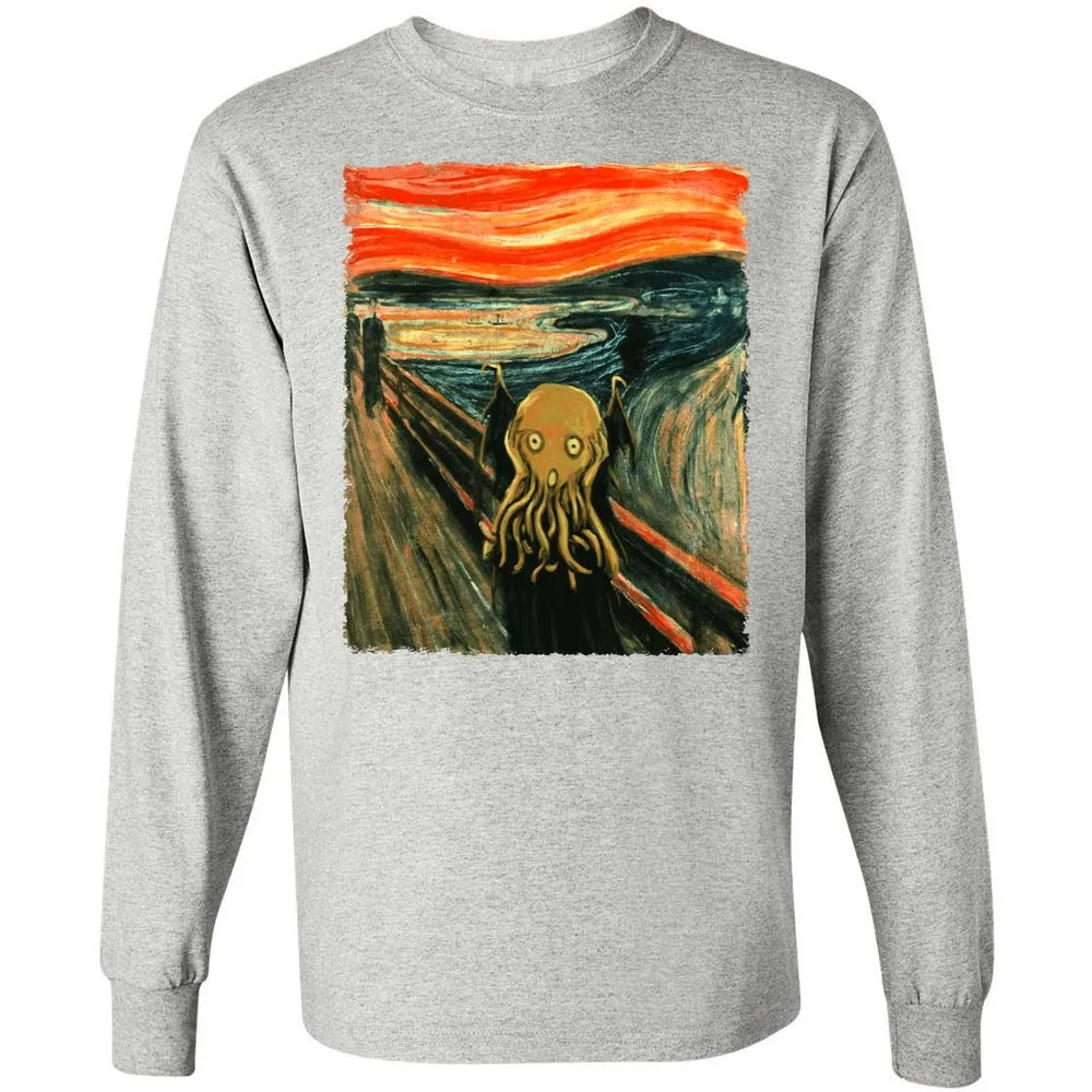 Long Sleeve T-Shirt - 23JHTWQP - Ash - 7