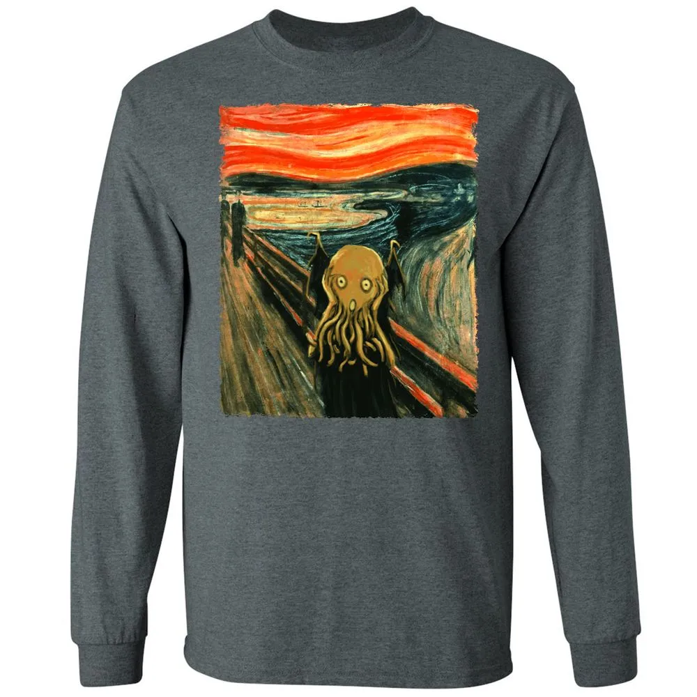 Long Sleeve T-Shirt - 23JHTWQP - Dark Heather - 15