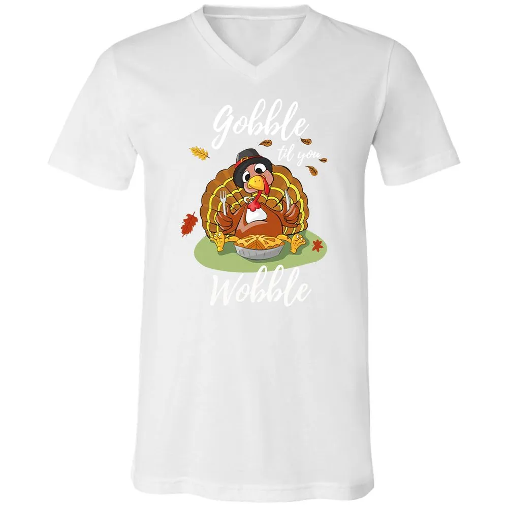 Unisex V-Neck T-Shirt - 8944CQQX - White - 5
