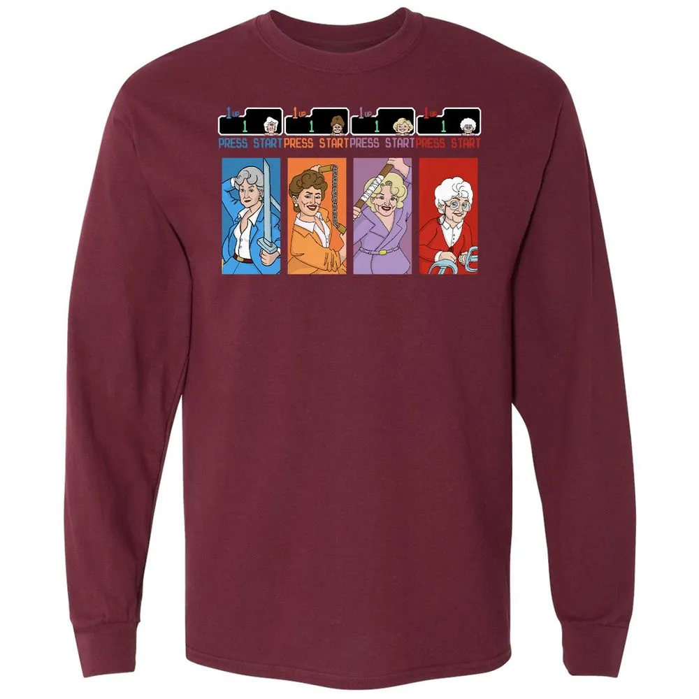 Long Sleeve T-Shirt - BJH3MVRS - Maroon - 11