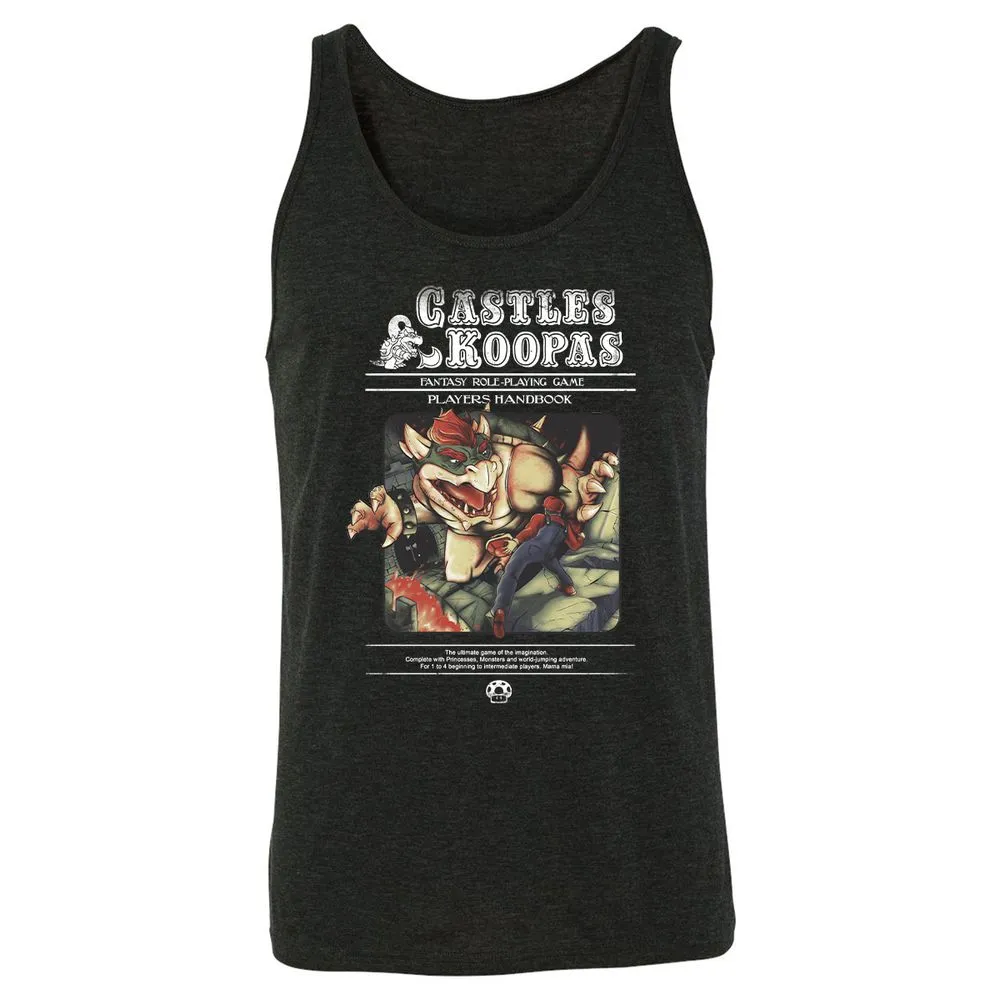 Unisex Jersey Tank - GWDSK33Z - Charcoal Black Triblend - 5