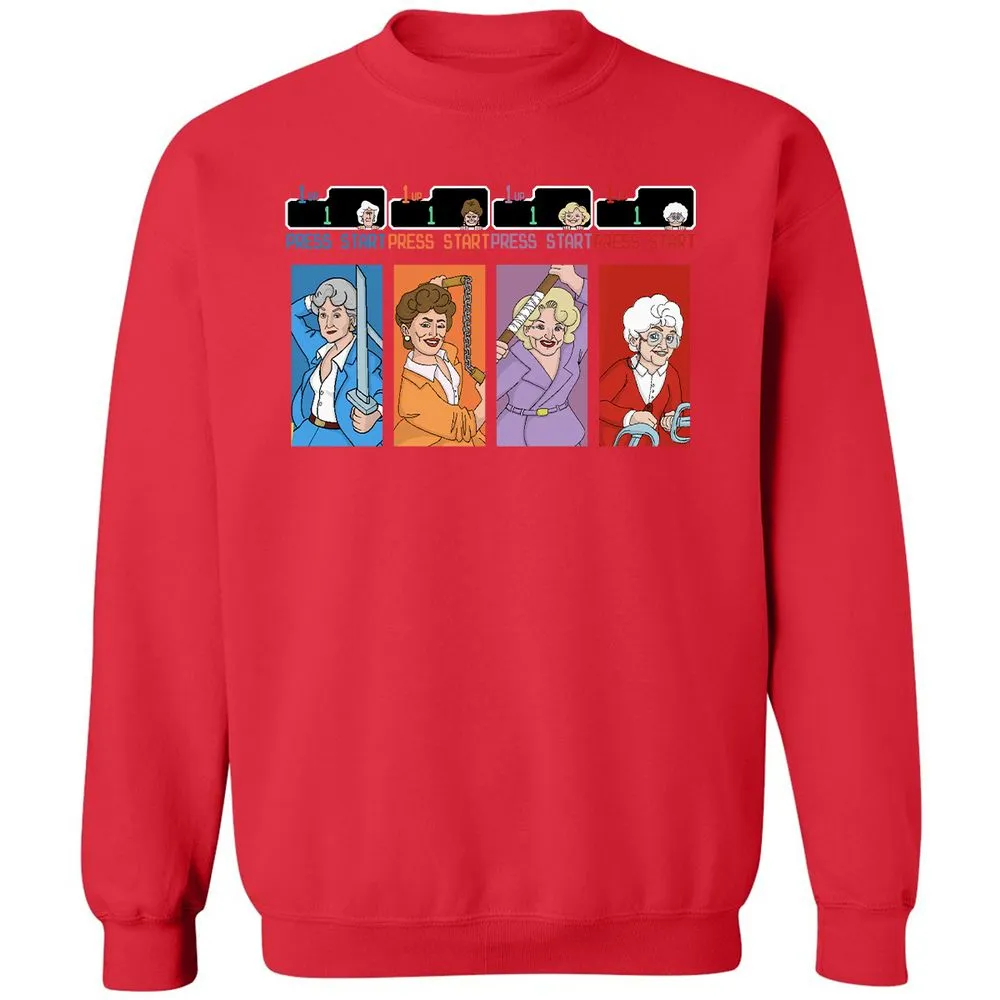 Classic Unisex Sweatshirt - NRB9AJVQ - Red - 5