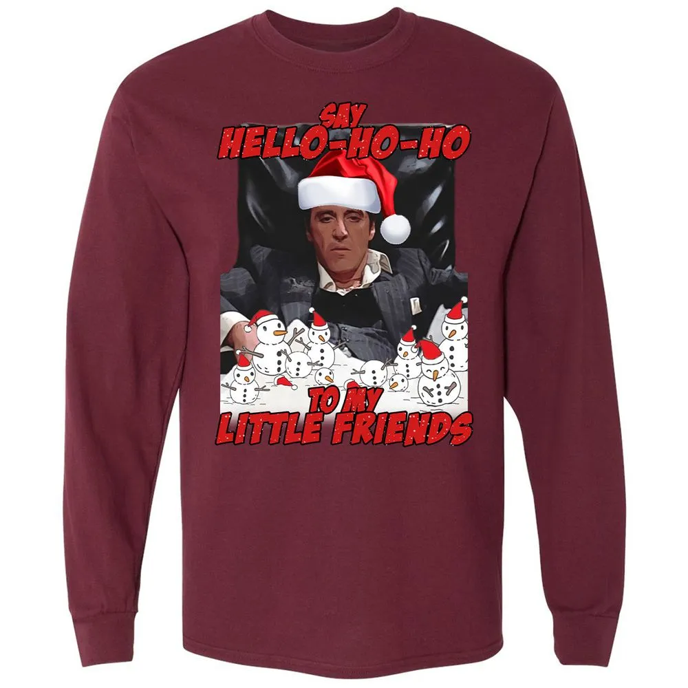 Long Sleeve T-Shirt - 37HTM6BW - Maroon - 11