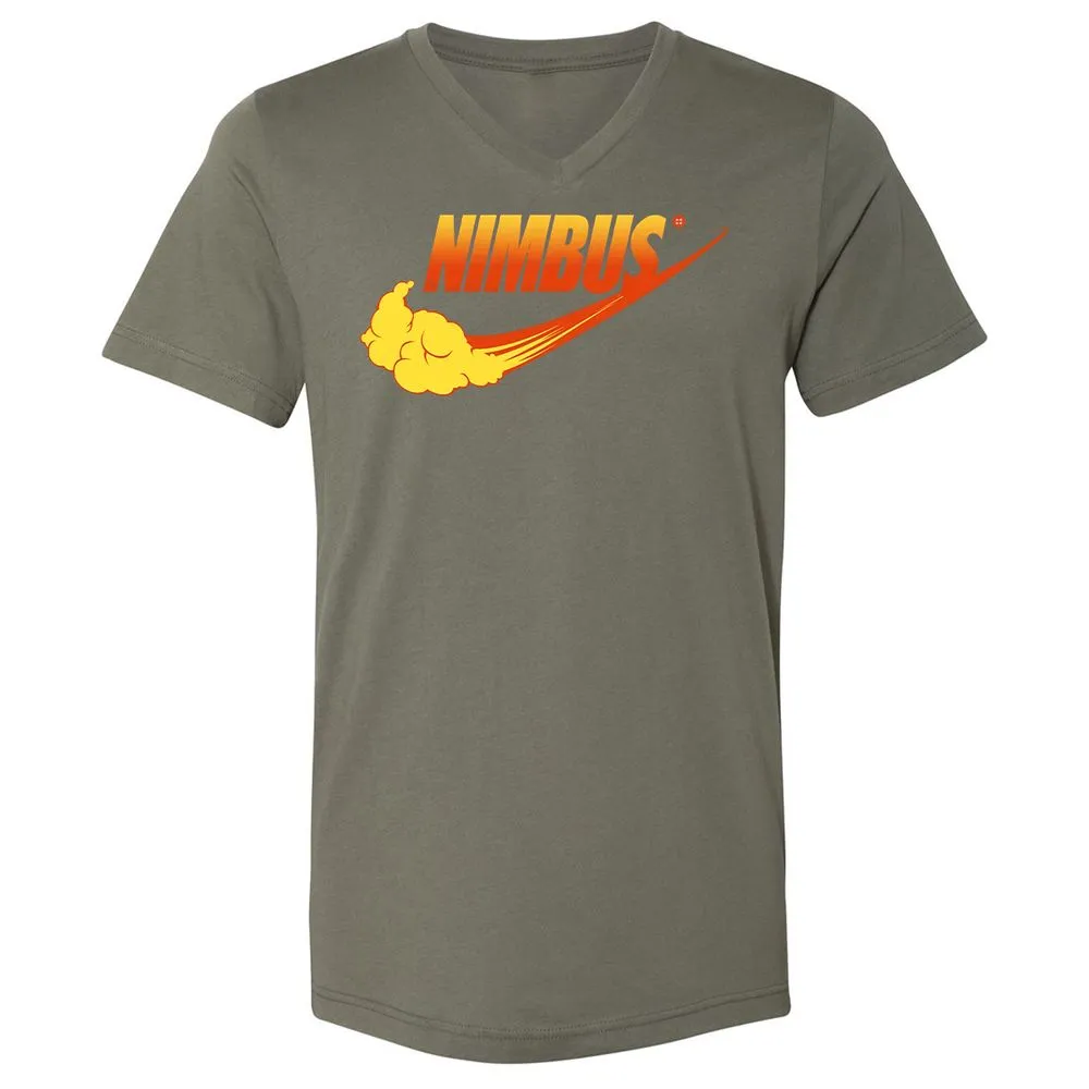 Unisex V-Neck T-Shirt - RR7Q7WHP - Military Green - 10