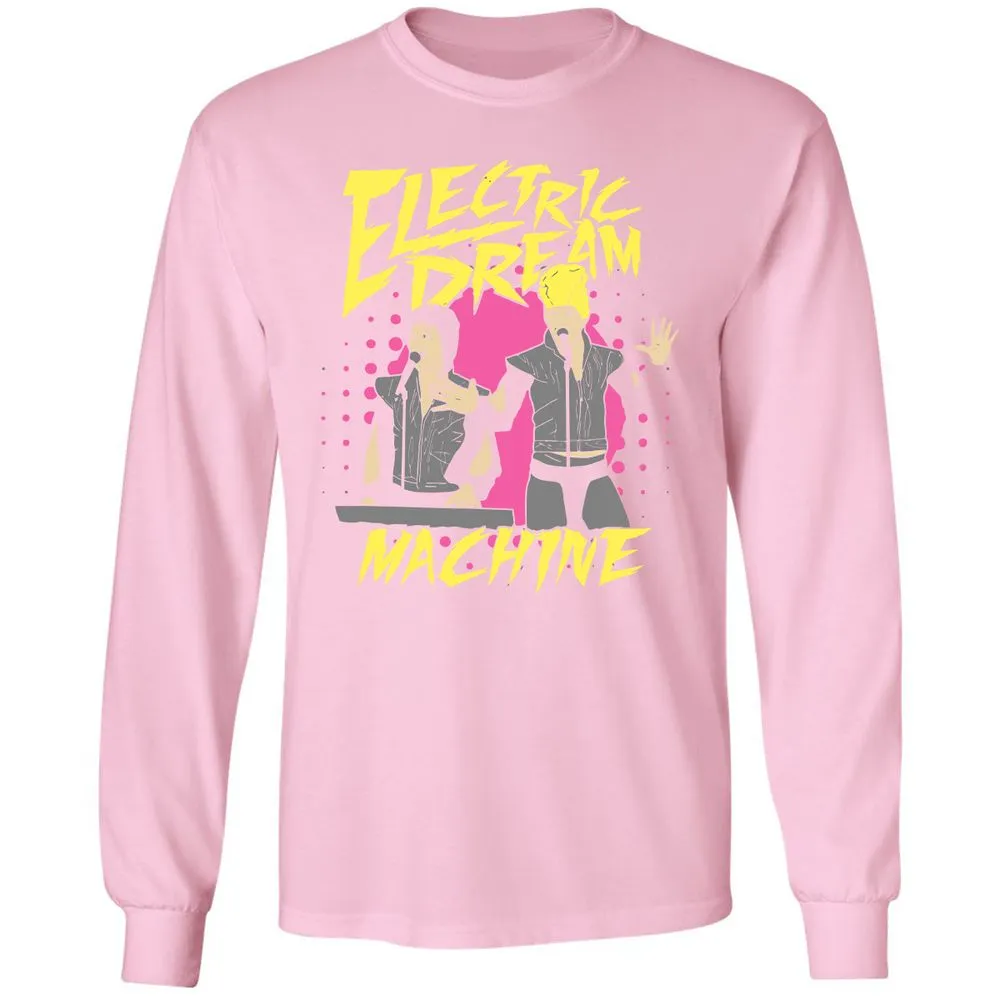 Long Sleeve T-Shirt - GAHASRA8 - Light Pink - 3